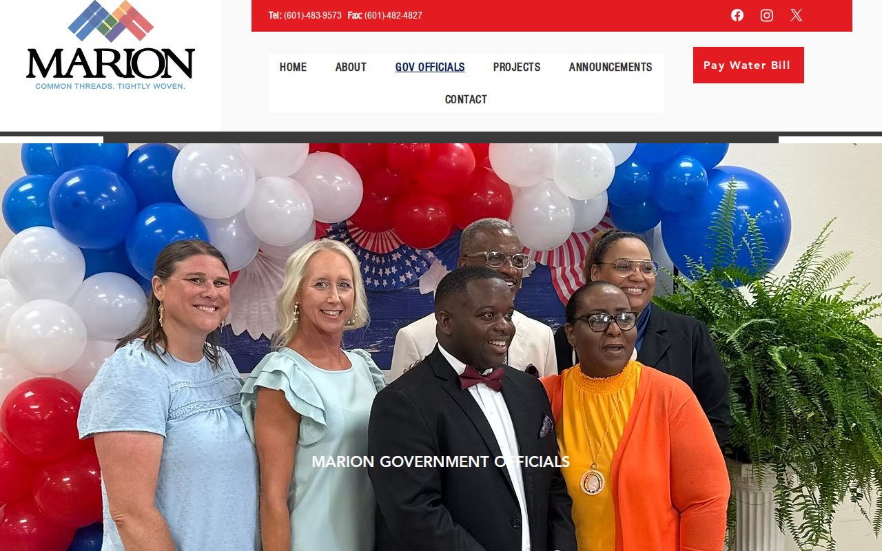 Marion judge clerk and police contacts